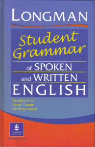 Longman Student Grammar of Spoken and Written English Biber