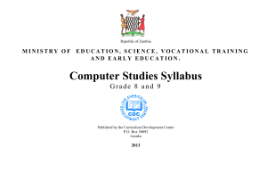 GRADE-8-AND-9-COMPUTER-STUDIES-Zambian-Syllabus-2013