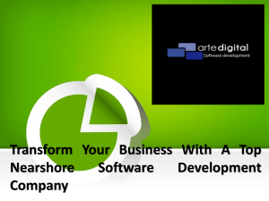 Improve Your Business with High-Quality Nearshore Software Development Services
