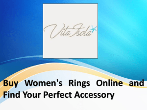Discover the Finest Collection of Women's Rings Online