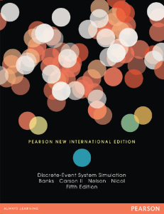 Jerry Banks, John S. Carson II, Barry L. Nelson, David M. Nicol - Discrete-Event System Simulation-Pearson (2013)
