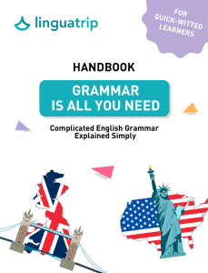 Handbook grammar is all you need (1)