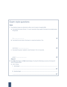 f3 Energy work pressure Practice Questions (1)