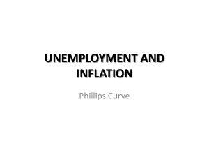 Week11-12 Unemployment and Inflation