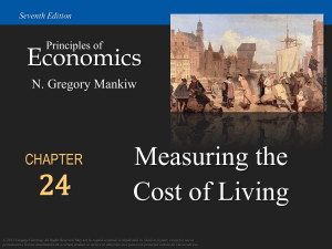 24 measuring the cost of living