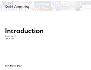 1a-Introduction-Social Computing