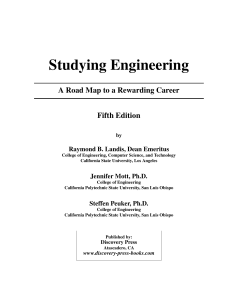 [] Raymond Landis, Steffen Peuker, Jennifer Mott - Studying Engineering  A Roadmap to a Rewarding Career (2019, Discovery Press)