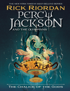 Percy Jackson and the Olympians The Chalice of the Gods By Rick Riordan-pdfread.net