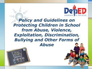 DEPED Child Protection Policy