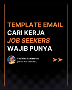 7 Template Email yang Job Seekers Wajib Punya