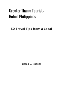 Greater Than a Tourist Template Bohol - Final