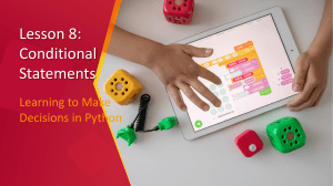 Python Lesson 8
