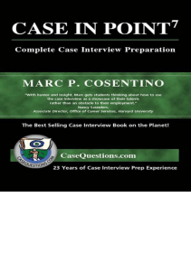 Case In Point, 7th Edition (0971015864)