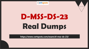 D-MSS-DS-23 Dell Midrange Storage Solutions Design 2023 Real Dumps
