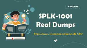 Splunk Core Certified User SPLK-1001 Dumps Questions 2024