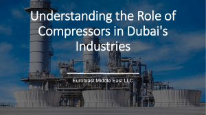 Understanding the Role of Compressors in Dubai's Industries