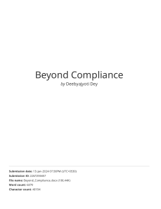 Beyond Compliance-2