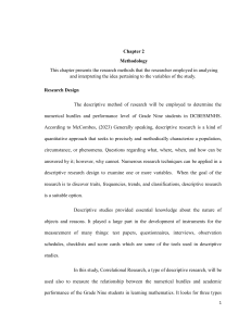 Numerical-Hurdles-and-Performance-Level-of-Public-Junior-High-School-Students-in-Learning-Mathematics  Basis for Instructional materials and Teachers Development Training (CHAPTER II)