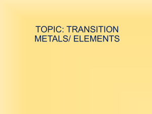 Transition-Metals