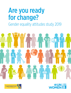 Are you ready for a change? Gender equality attitudes study 2019