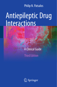Antiepileptic Drug Interactions, A Clinical Guide.2016.3rd ed - Philip N. Patsalos