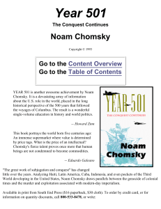 Noam-Chomsky-1993-Year-501-The-Conquest-Continues