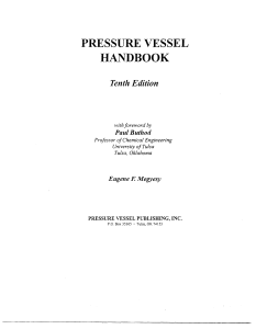 Pressure Vessel Handbook 10Ed
