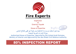 External Facade Inspection Report- AUH-00829, 80 P