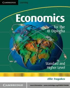 Economics for the IB Diploma - Tragakes  1 