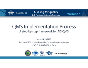 QMS Impl. Process-ICAO