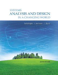 BOOK-Systems analysis and design in a changin