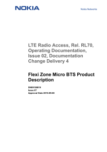 Flexi Zone Micro BTS Product Description