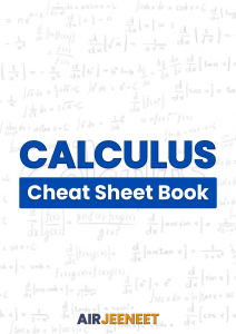 Calculus Cheat Sheet