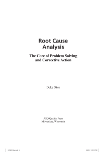 Root Cause- Duke Okes