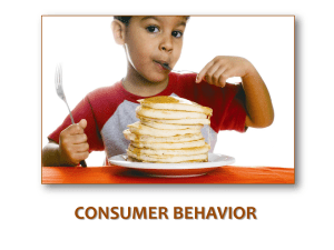 CH 5 Consumer Behavior