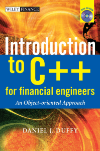 Introduction to C++ for Financial Engineers An Object-Oriented Approach (The Wil
