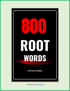 800 root words
