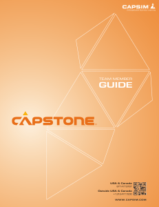 2014 Capstone Team Member Guide