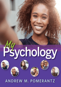 My Psychology-Andrew M. Pomerantz