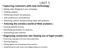 UNIT 5 web