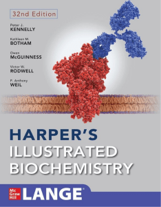 Harper's Illustrated Biochemistry Thirty Second Edition  2023
