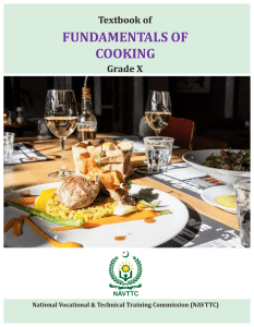 Fundamentals of Cooking (Pakistani)
