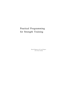 Practical Traininng Programming