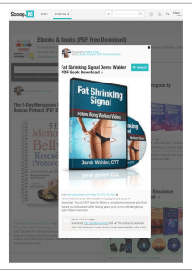 Fat Shrinking Signal Derek Wahler PDF Book FREE Doc
