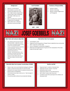 Nazi Leaders Factfiles (Teacher Copy)