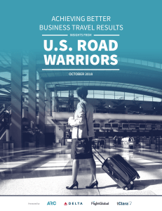 Achieving Better Business Travel Results- US Road Warriors 