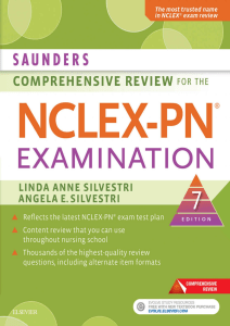 Linda Anne Silvestri - Saunders Comprehensive Review for the Nclex-Pn Examination-Saunders (2018)