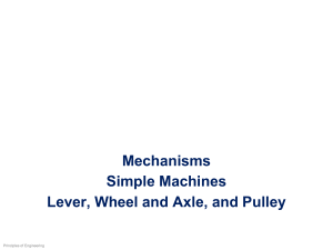1.1.2.A Simple Machines Lever Wheel And Axle Pulley