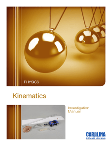 2 Kinematics