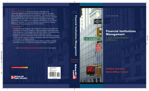 Financial Institutions Management: A Risk Management Approach